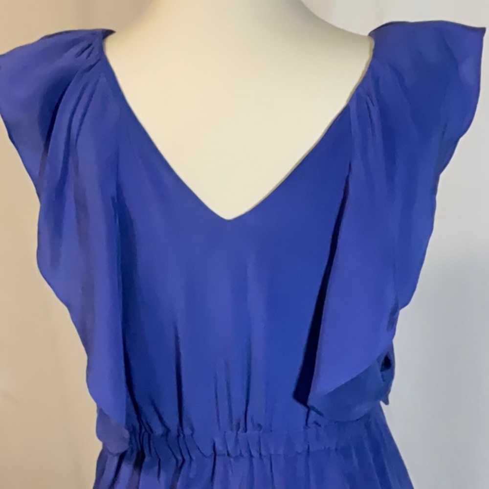 Leifsdottir Ruffled Silk Dress - Picture 5 of 8